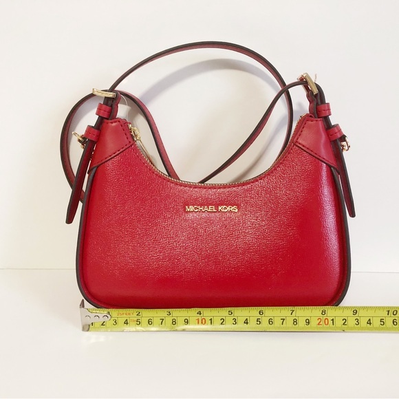 🌸New Michael Kors Wilma Red Small  2 Way Crossbody Bag - Picture 8 of 8